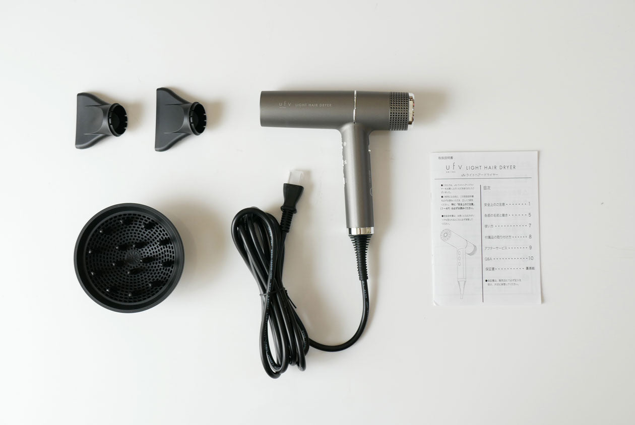 ufv＞ライトヘアドライヤー スペースグレイ – カチモ | カチあるモノで