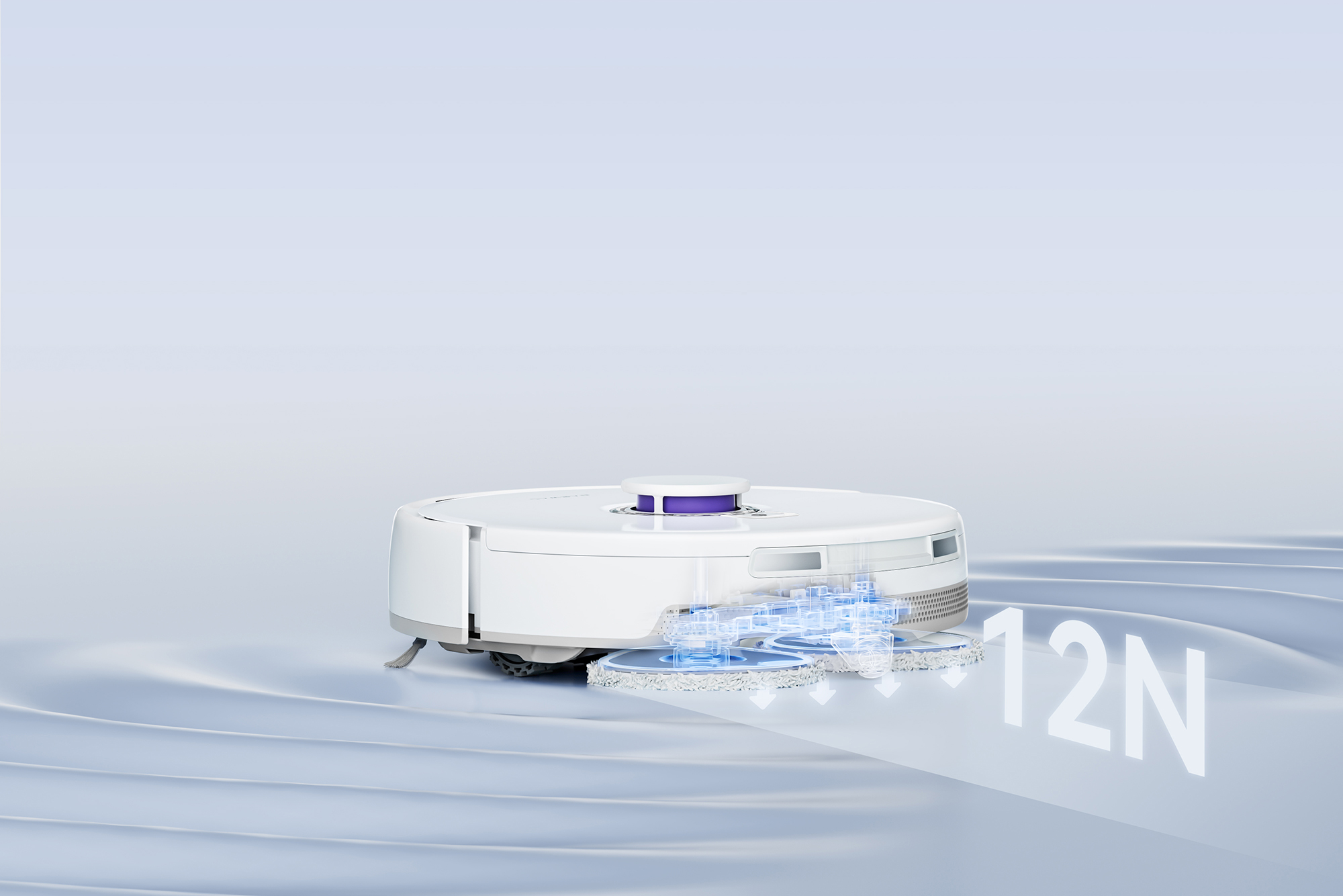 動作音静かで床の隅々までの水拭きが嬉しい! ロボット掃除機「Narwal