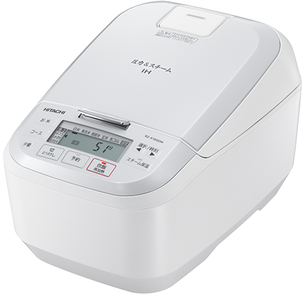 圧力&スチームIH RZ-X100DM ： 炊飯器 ： 日立の家電品
