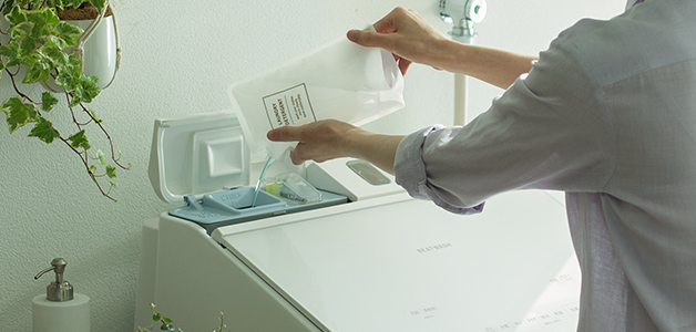 洗濯乾燥機 ビートウォッシュ BW-DX100K ： 洗濯機・衣類乾燥機