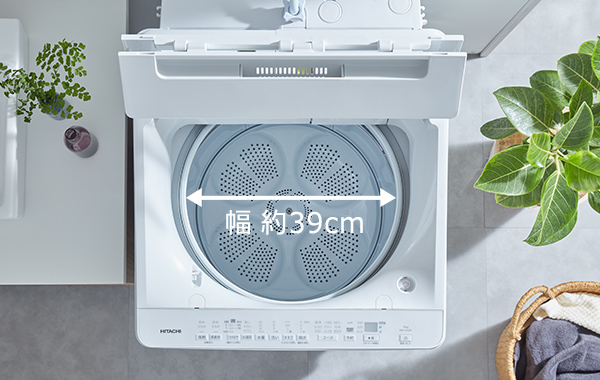 特長：使いやすい ： 全自動洗濯機 ビートウォッシュ BW-X100K ： 洗濯