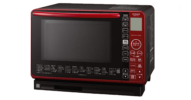 加熱水蒸気オーブンレンジ】日立のヘルシーシェフ MRO-TS7 の性能を