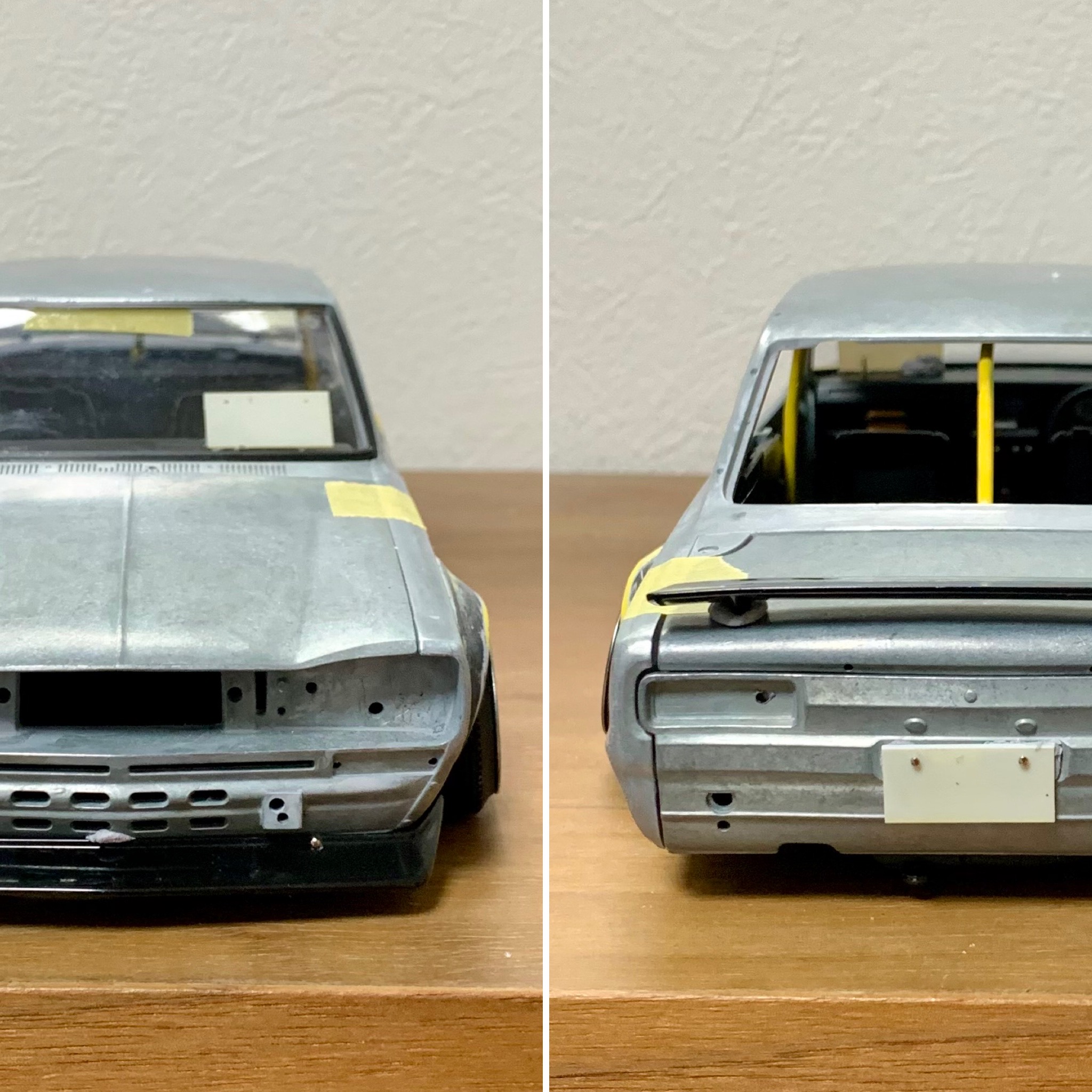 No.73 オートアート 1/18 日産 スカイラインGT-R（KPGC10） – 模型製作