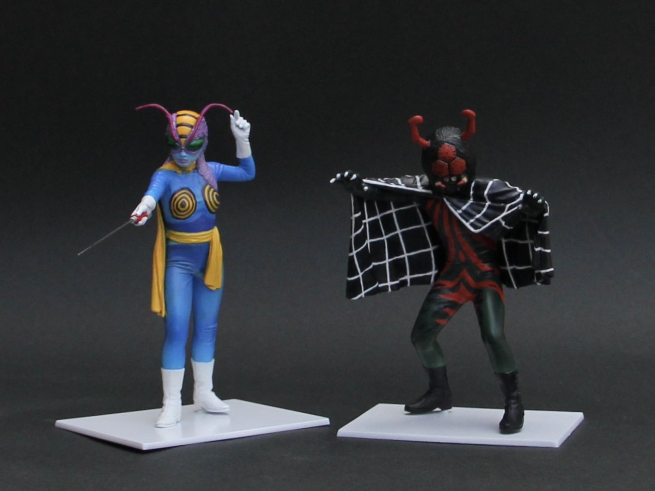 1/15 仮面ライダー怪人セット（蜂女 蜘蛛男） – 模型製作 かえる工房