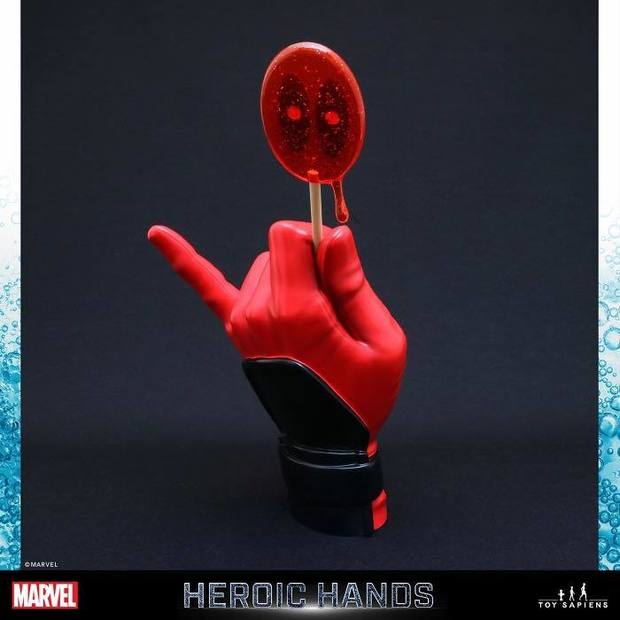 デッドプールの手だけフィギュア化 手から伝わる“俺ちゃん”の存在感