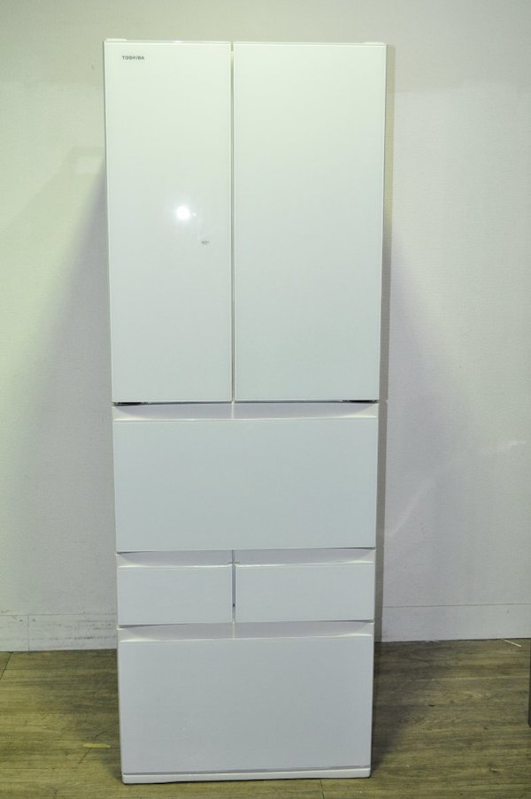 TOSHIBA 東芝ノンフロン冷凍冷蔵庫 GR-R510FH 509L/105kg 2019年製