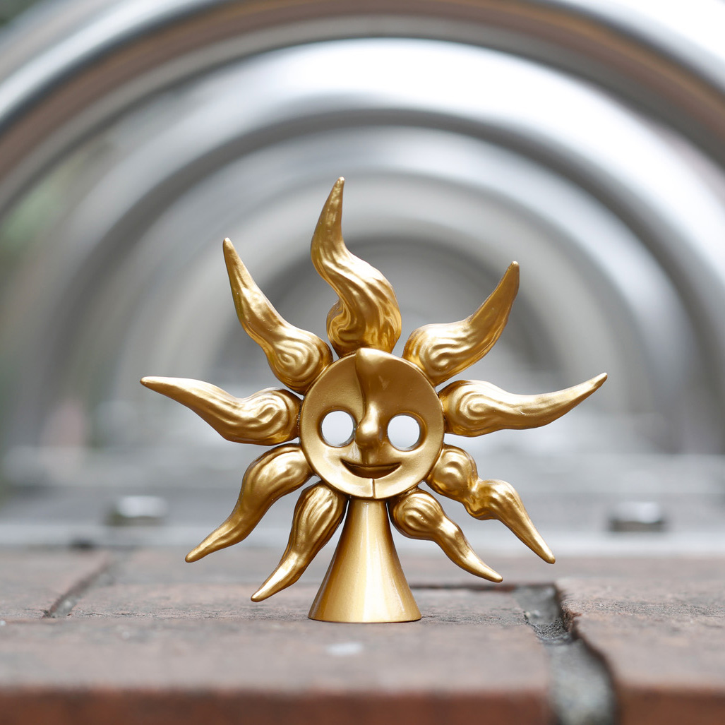 ポリストーン製塗装済み完成品 太陽の顔｜イベント限定品｜海洋堂