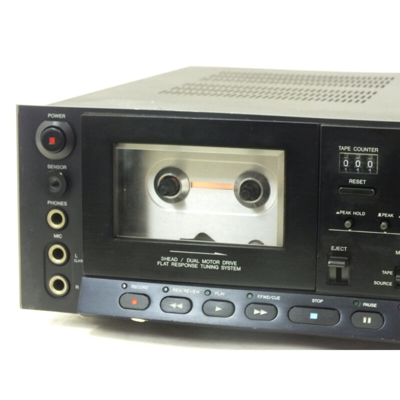 買取実績 |AIWA 3ヘッドカセットデッキ AD-F90M - 大阪 京都 奈良の