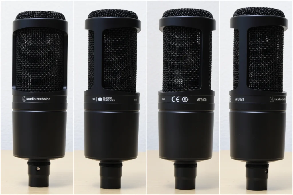 オーディオテクニカ AT2020レビュー！ 1万円台の初心者向けマイクの大