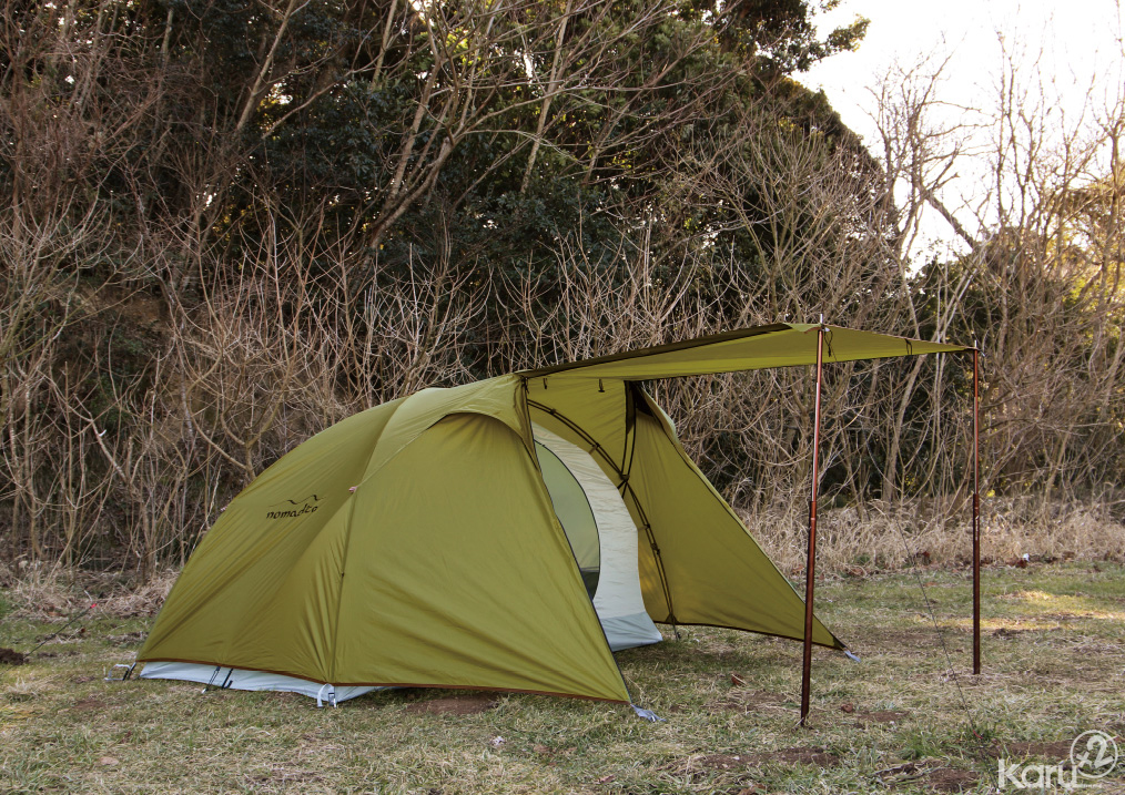 待望のアルミポールバージョン！”テンマクデザイン×ノマディカ”の