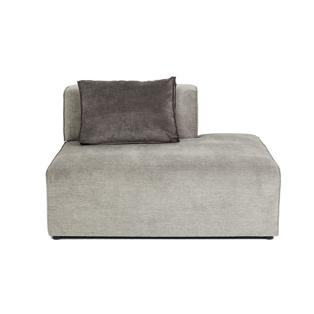 インフィニティ セミオットマン エレメンツ グレー ライト ソファ