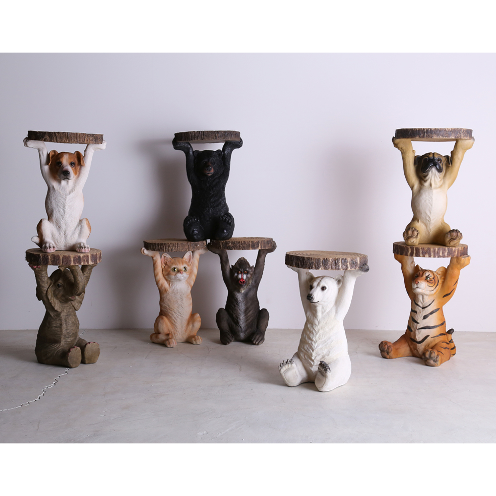 アニマルサイドテーブル タイガー - サイドテーブルの通販 ｜【KARE