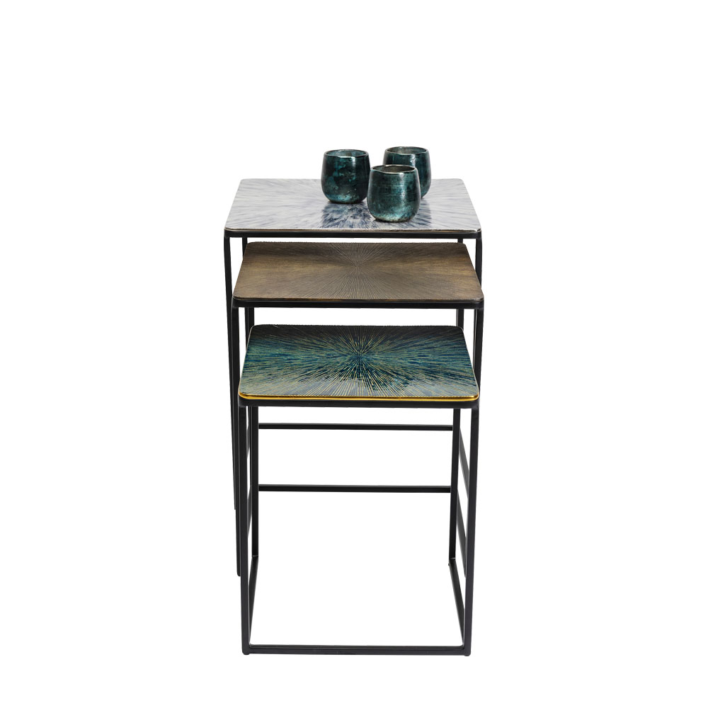 レイ スクエア (3/Set) サイドテーブル - サイドテーブルの通販