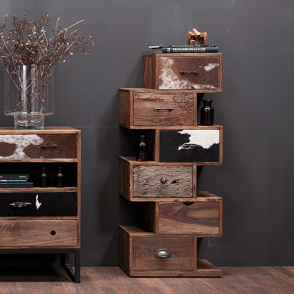 ロデオジグザグ（6Drw） キャビネット - リビングボード・キャビネット