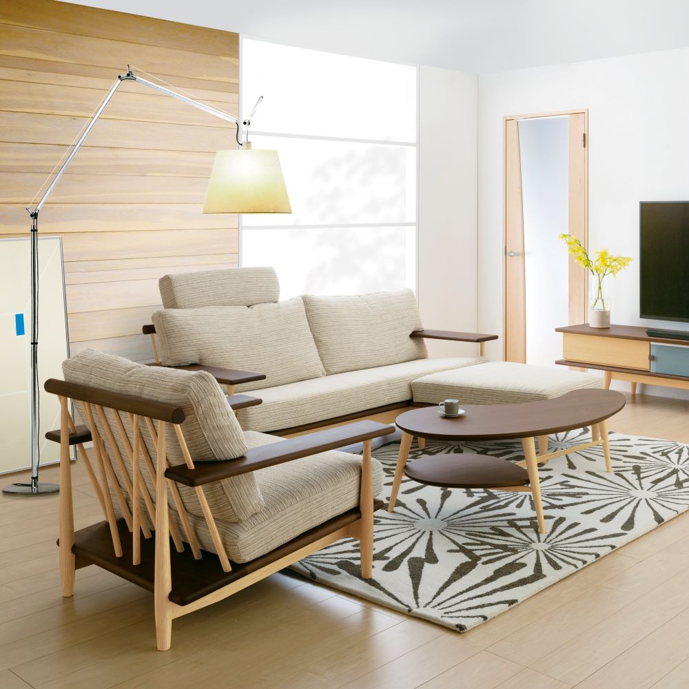 CIVIL 2人掛けソファクッションセット CLS72専用クッション&カバー