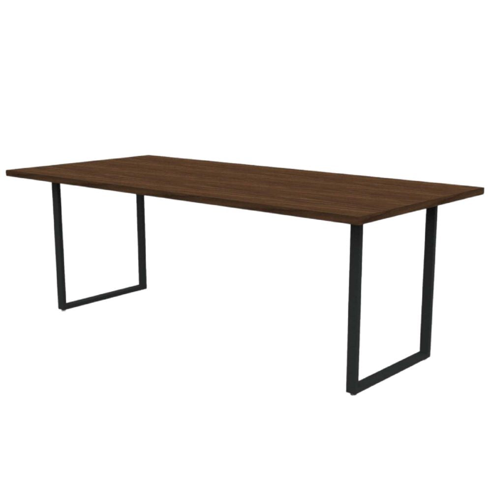 PROTEA オーダーテーブル I2スチール脚仕様(ウォールナット28mm)W1200