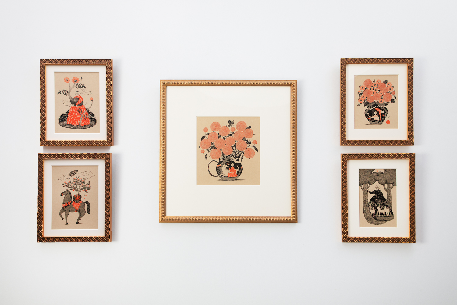 杉本さなえ原画（フレーム付き） 杉本さなえ原画（フレーム付き）