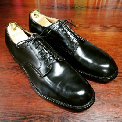 やたらと革質の良い大当たりのサービスシューズ 1969年製【U.S.NAVY