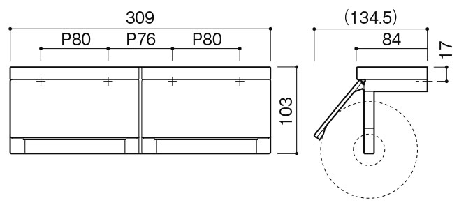 ダブルペーパーホルダー SE-05W (SE-05W-4003) | Products | KAWAJUN