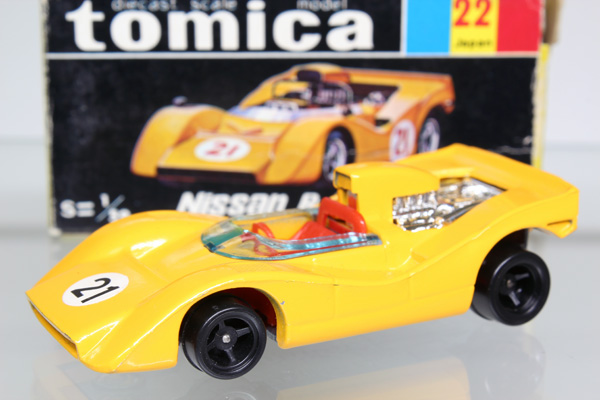 ミニカーショップ ケンボックス トミカ 黒箱☆22☆日産R-382(ゼッケン