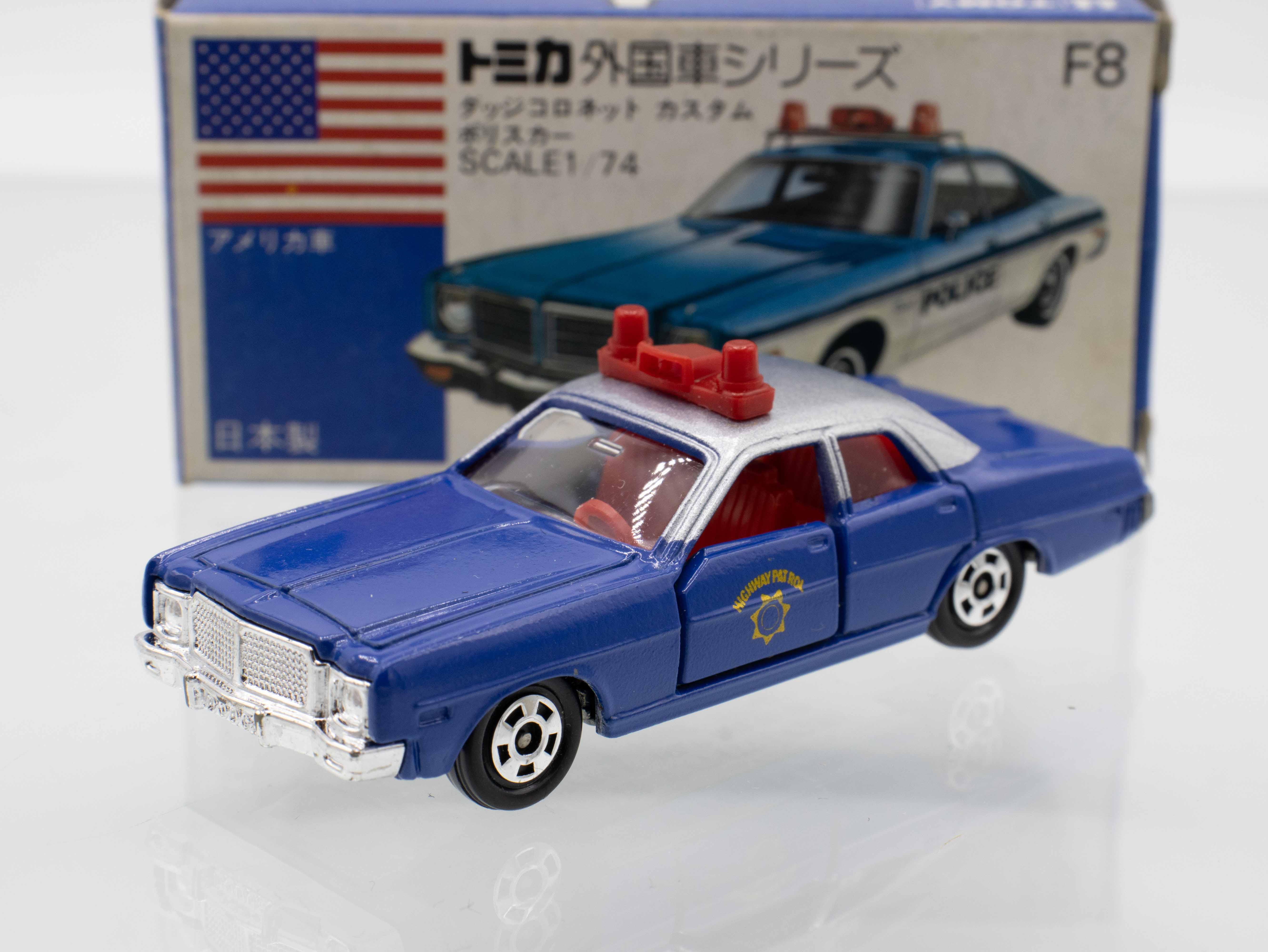 ミニカーショップ ケンボックス トミカ 青箱☆F8☆ダッジコロネット