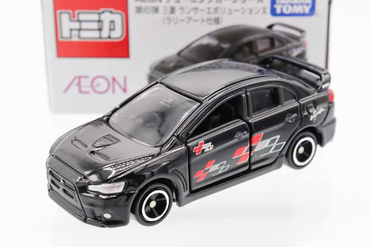 ミニカーショップ ケンボックス トミカ イオン特注三菱ランサー