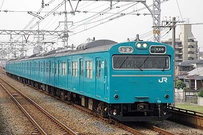 JR阪和線 103系高運転台車N30／N40体質改善車