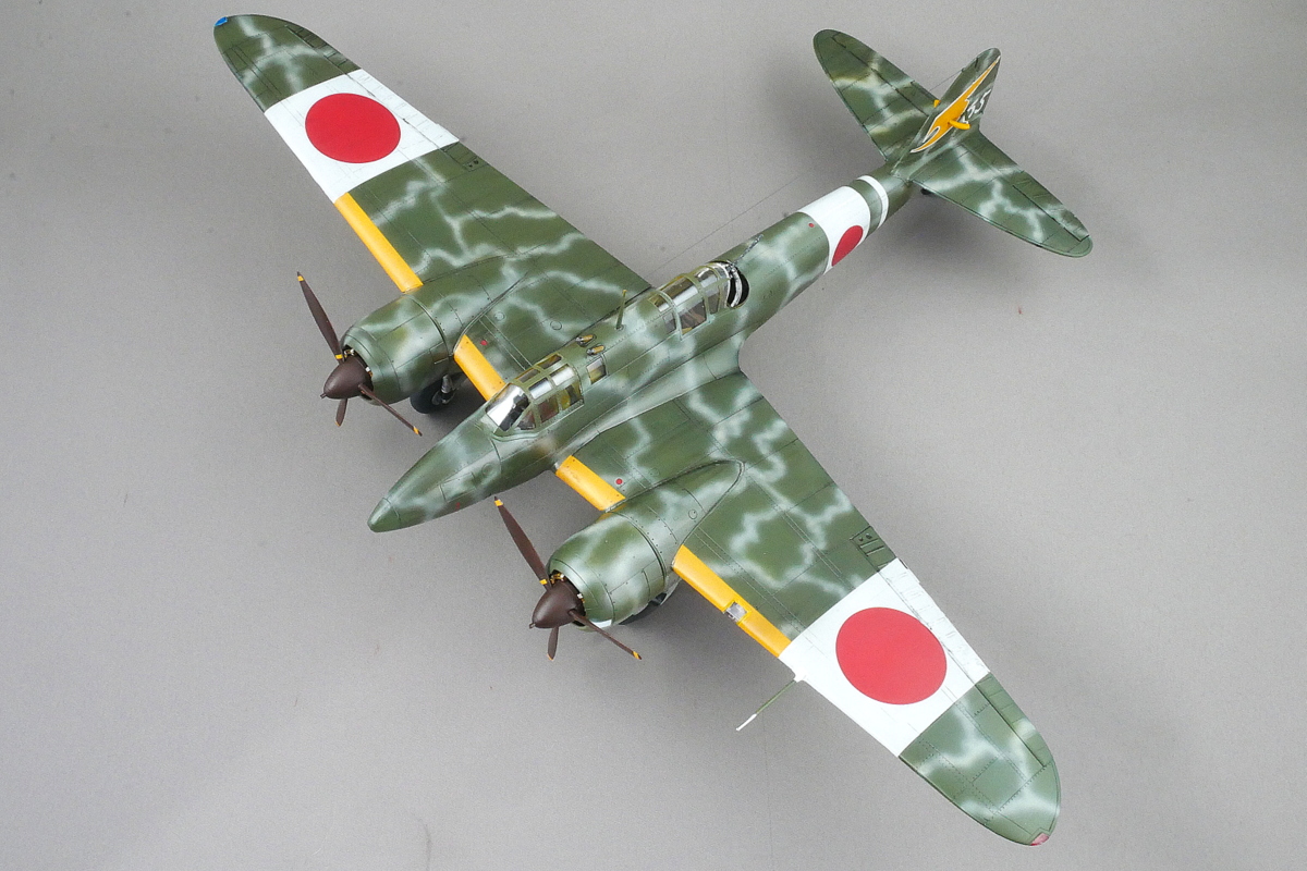 川崎キ45改 二式複座戦闘機 屠龍 丁型 ハセガワ 1/48 プラモデル製作
