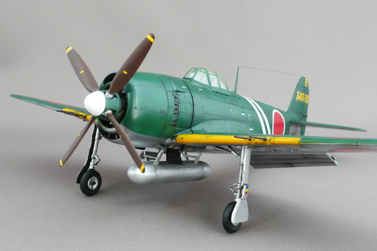 紫電改 後期型 川西 N1K2-J 大日本帝国海軍局地戦闘機 ハセガワ 1/48