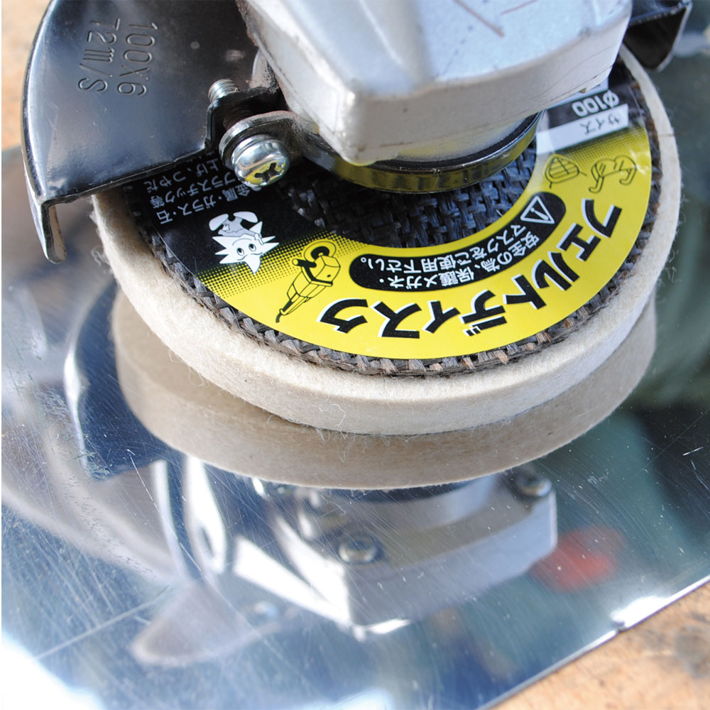 HF02-フエルトディスク100X15｜研磨ポイント.com