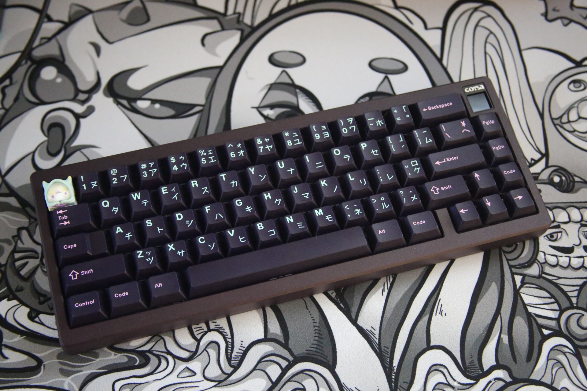 Matrix Lab Corsa - Built by Nishi on KeebTools.com