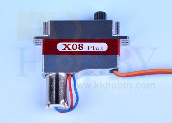 KK HOBBY 】 KST X08 Plus デジタルマイクロサーボ エルロン フラップ