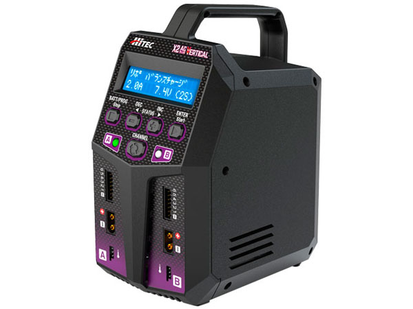 KK HOBBY 】 ハイテック マルチチャージャー X2 ACプラス バーティカル