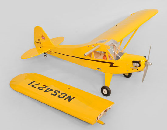 KK HOBBY 】 Piper J-3 Cub GP/EP .46～.55 PHOENIX MODEL