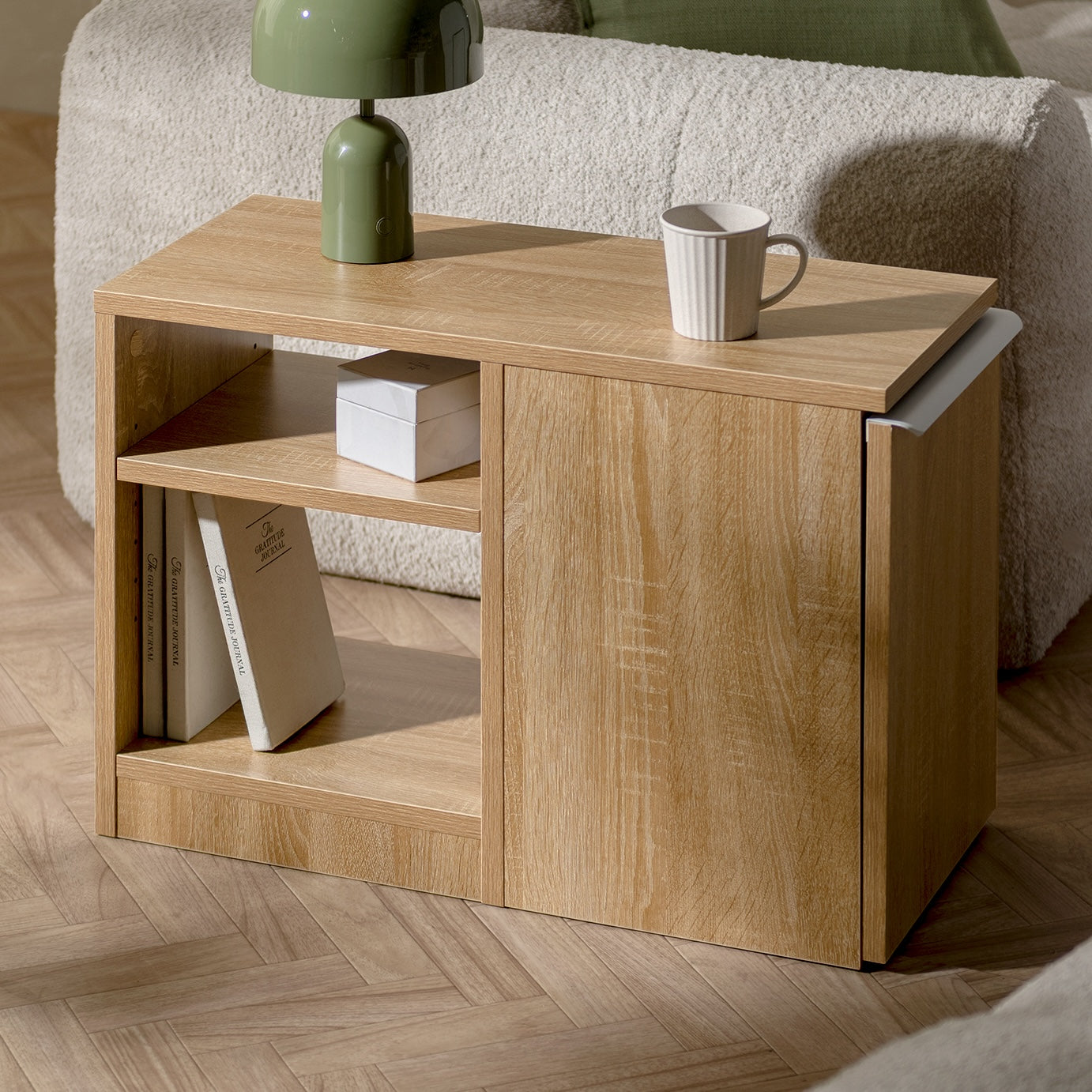 サイドテーブル｜ダストボックス付きサイドテーブル - territory