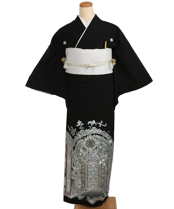 黒留袖レンタル｜桂由美 KOTOHOGI 銀華｜T0221｜M｜宅配着物レンタル