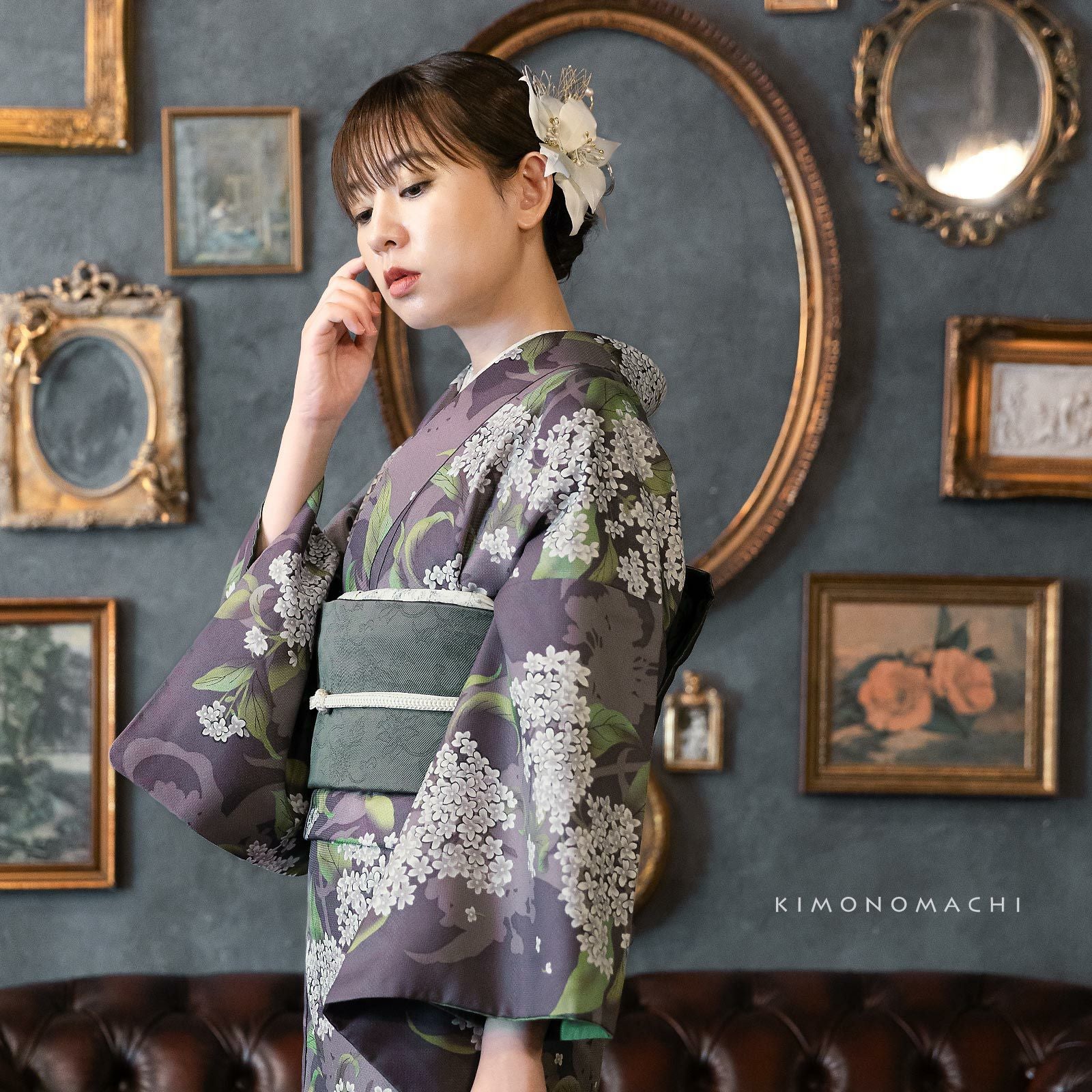 洗える着物10％OFF 3/12迄)洗える着物 セット 「袷着物＋京袋帯＋