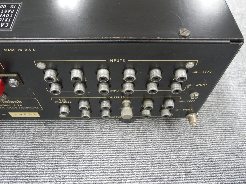 McIntosh マッキントッシュ C26 買取/販売 McIntosh[マッキントッシュ