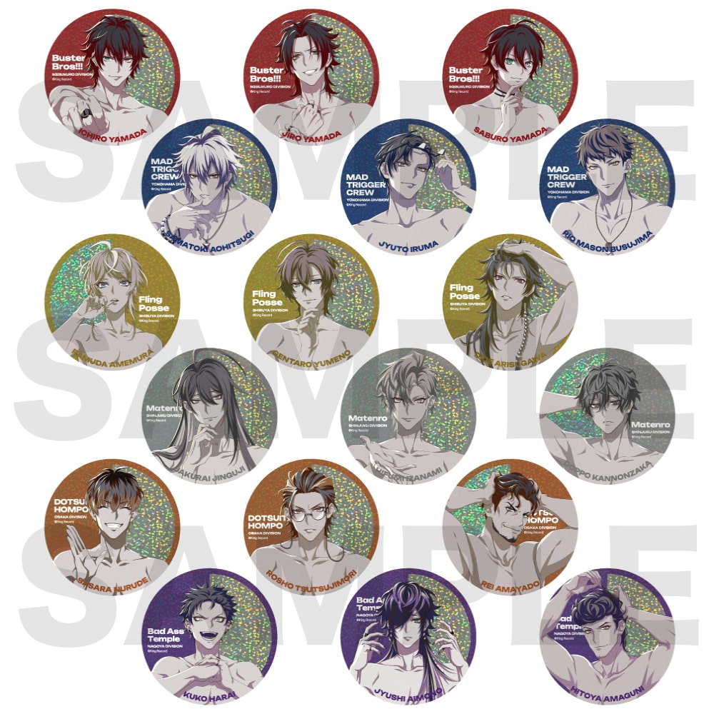 碧棺左馬刻 LIVE ANIMA 缶バッジ ヒプマイ 10th LIVE ANIMA 碧棺左馬刻 ホログラム 缶バッジ - メルカリ