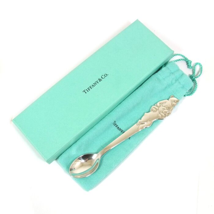 ティファニー ベビースプーン シルバー925 熊 ベア 銀スプーン