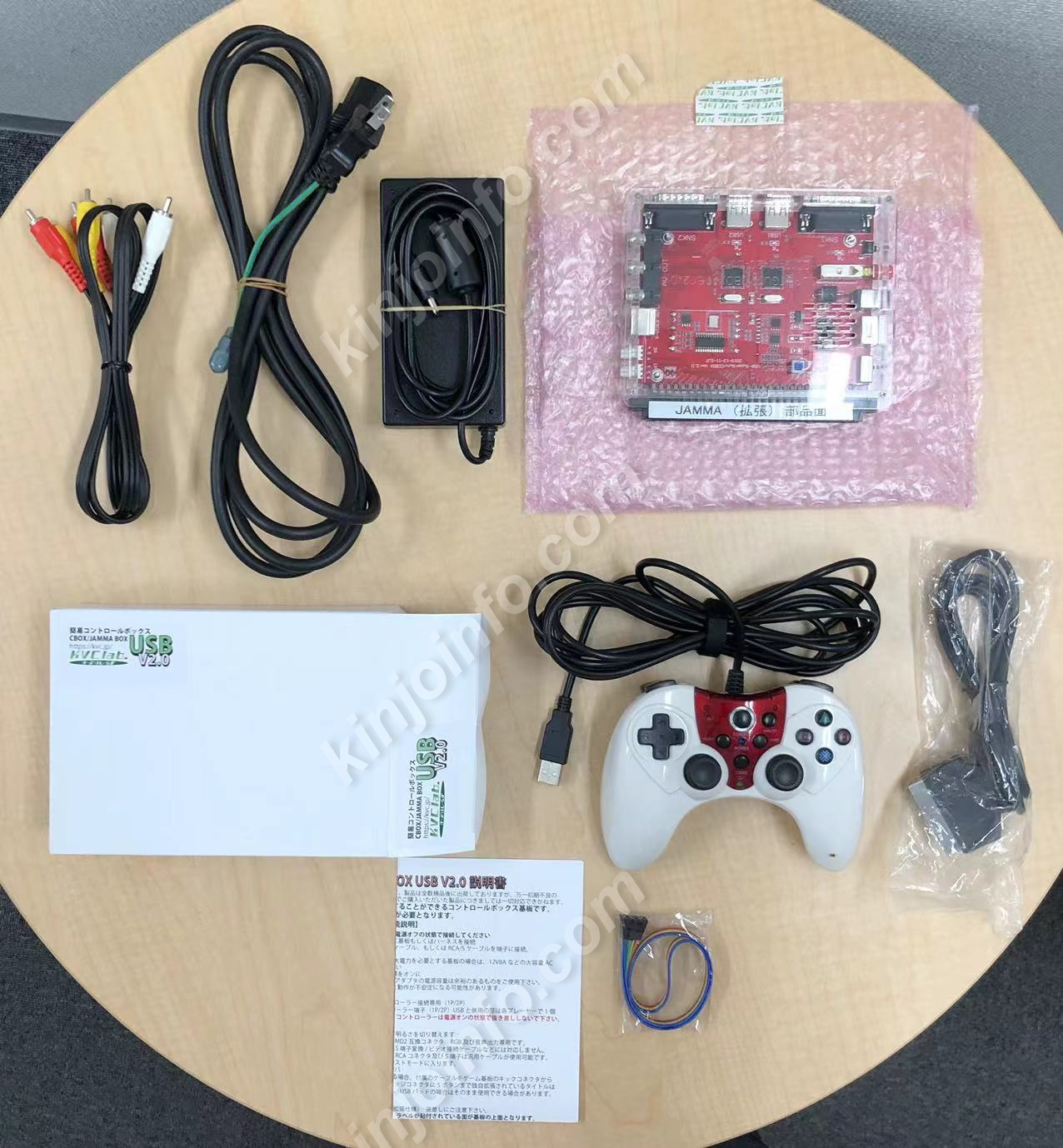 簡易コントロールボックス CBOX USB V2+ACアダプター+RGBケーブル