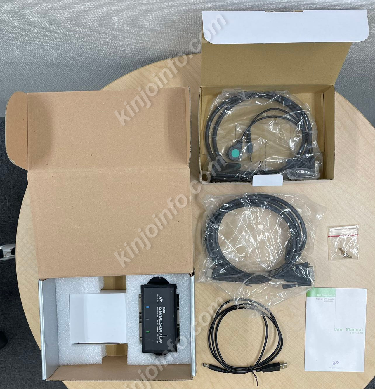 GAMESWITCH DVIディスプレイ切替器 HDCP対応【中古美品】 / kinjoinfo