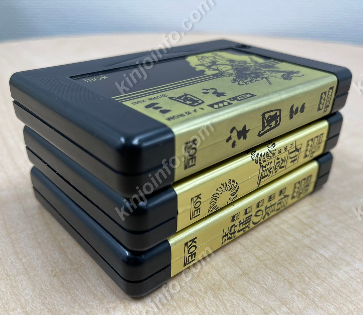 KOEI(光栄)製ソフト3本セット【中古・MSX2日本版】 KOEI(光栄)製