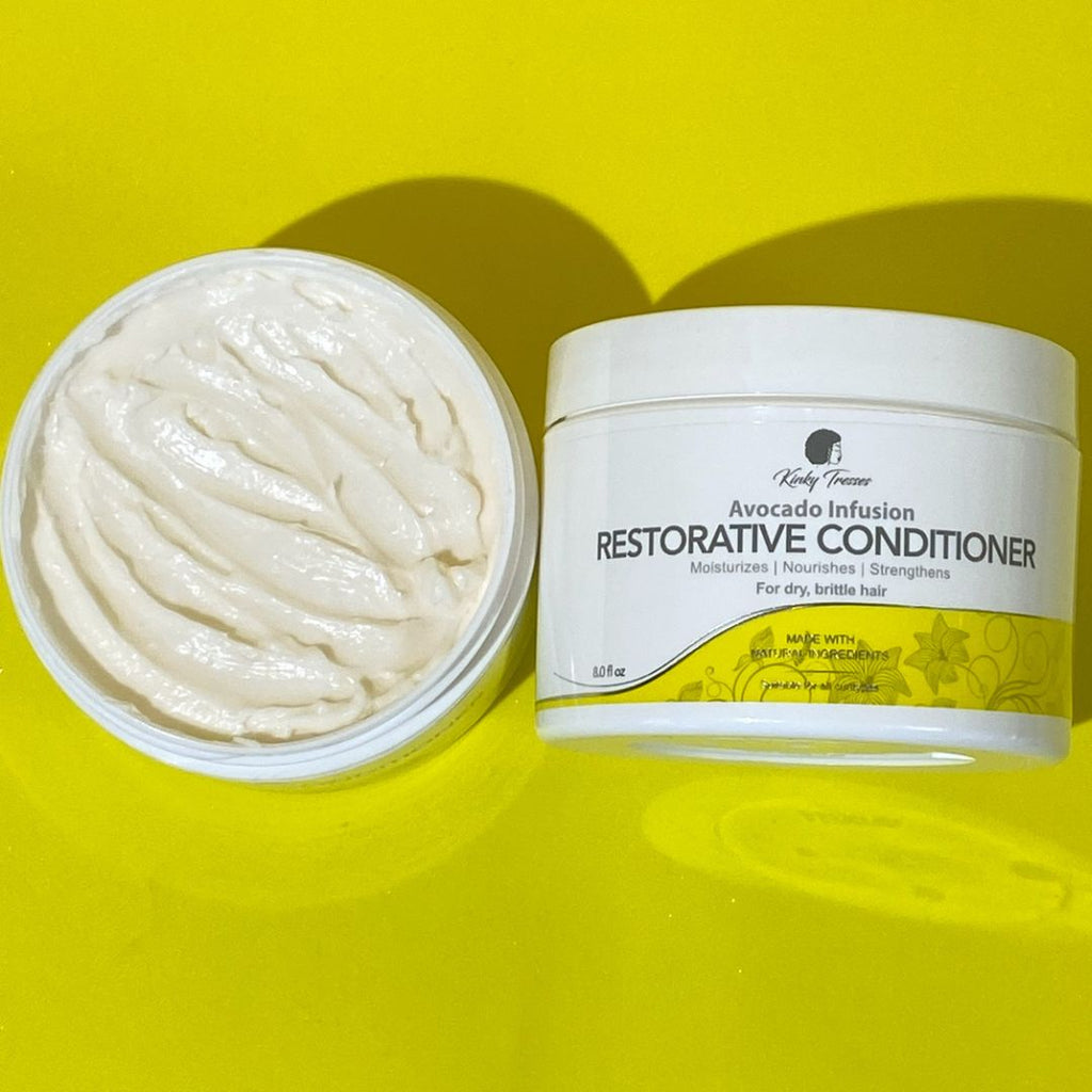 Avocado Infusion Restorative Conditioner (8 oz) – Kinky Tresses
