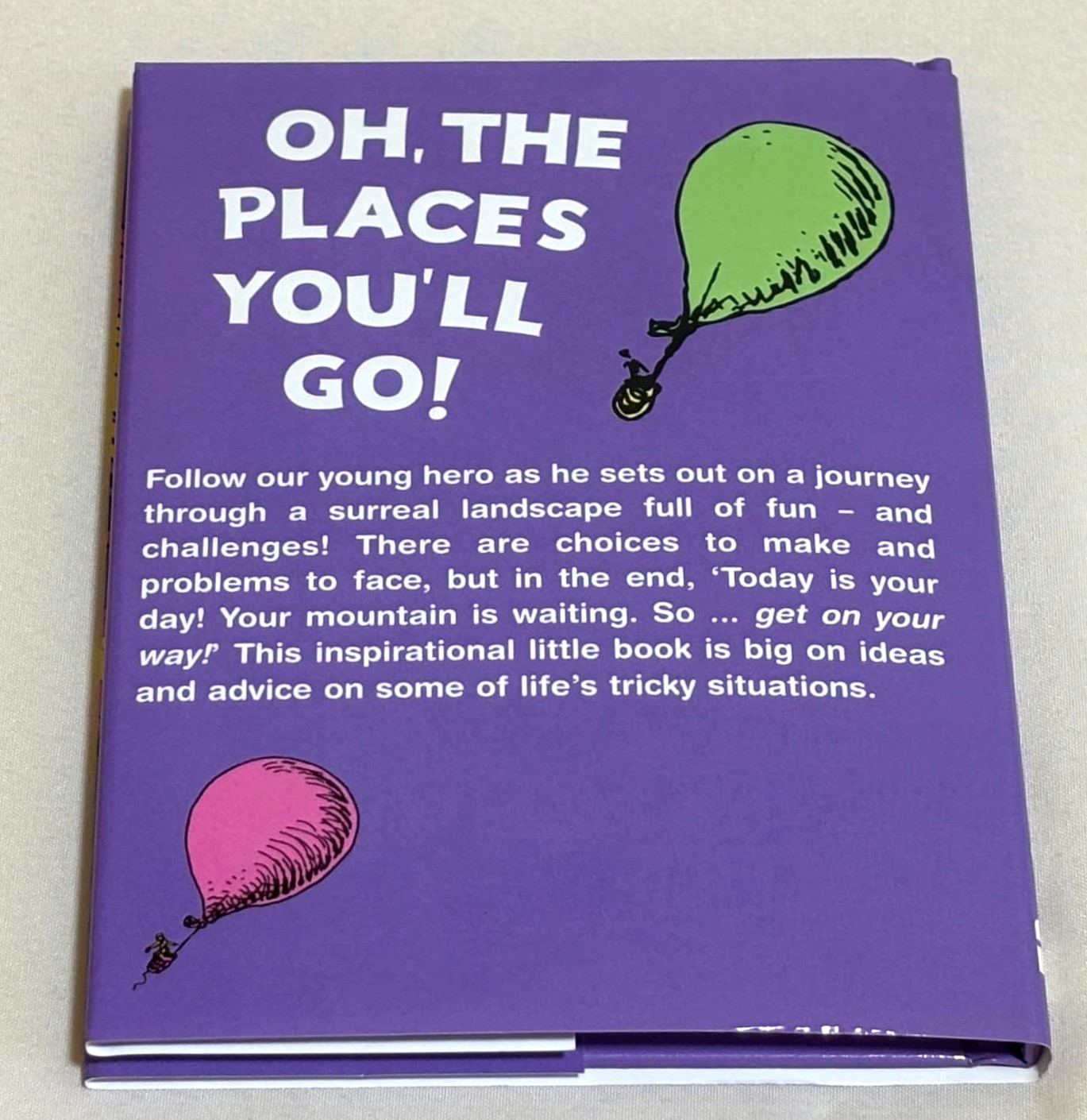 英語絵本】Oh, the Places You'll Go!（Dr. Seuss／ミニハードカバー