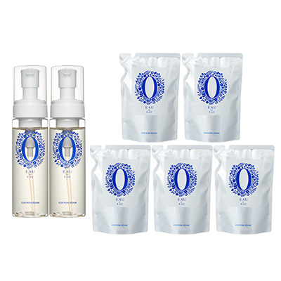 オーデュオー コットンフォーム MM 本体200ml✖️2 詰め替え200ml×6