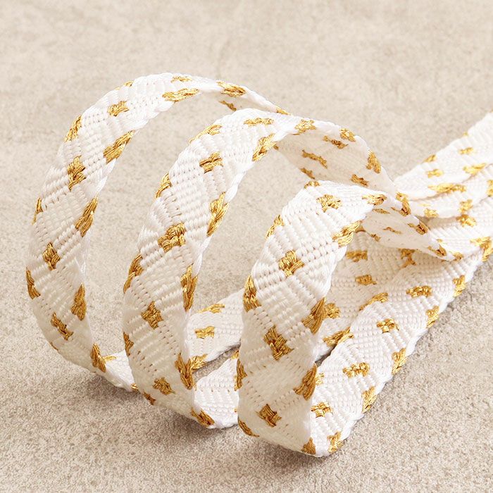 帯揚げ 帯締め アソート 3点セット 留袖用 フォーマル 絹 白 金 吉祥紋