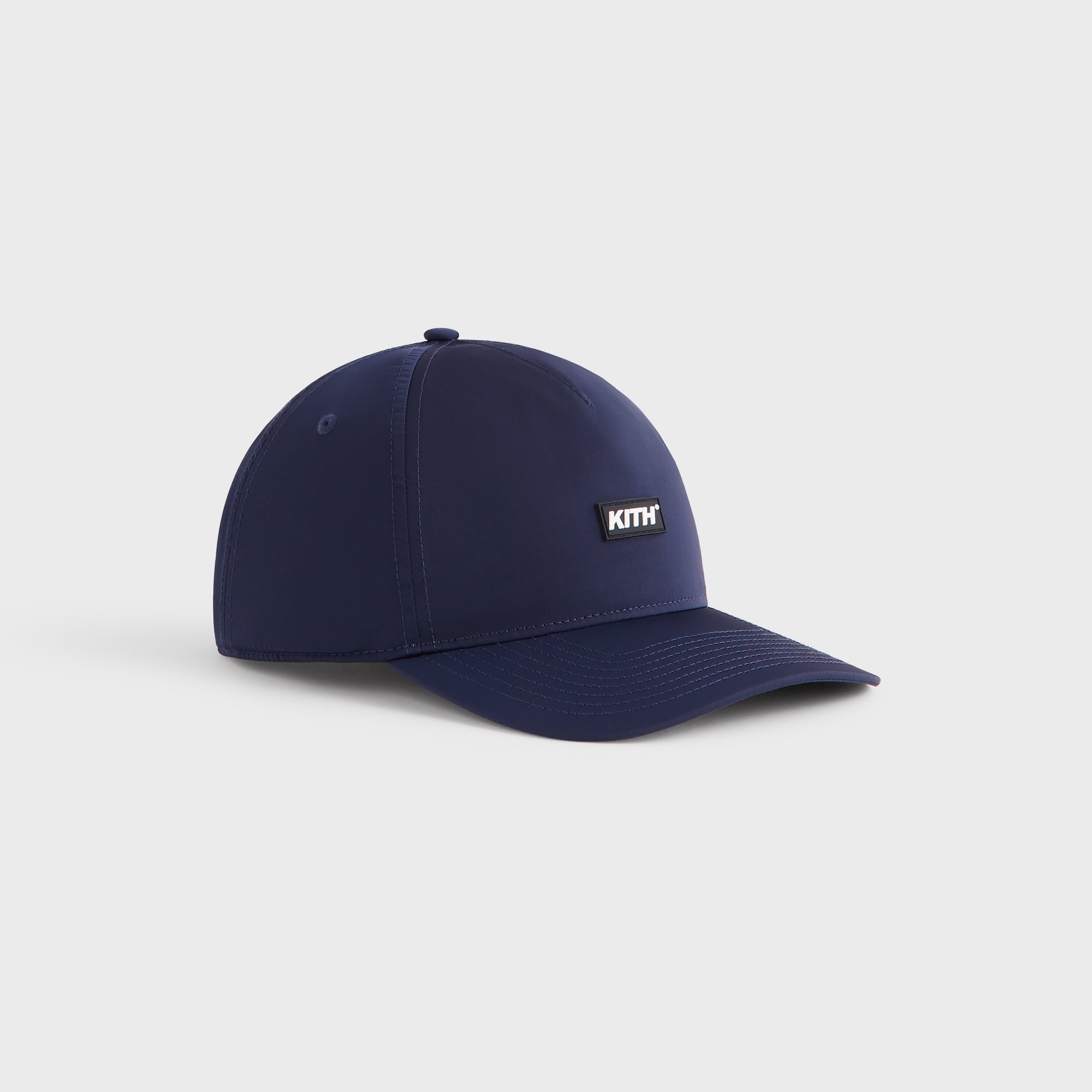Kith Wrinkle Nylon Bay Low Pinch Crown Snapback - Nocturnal