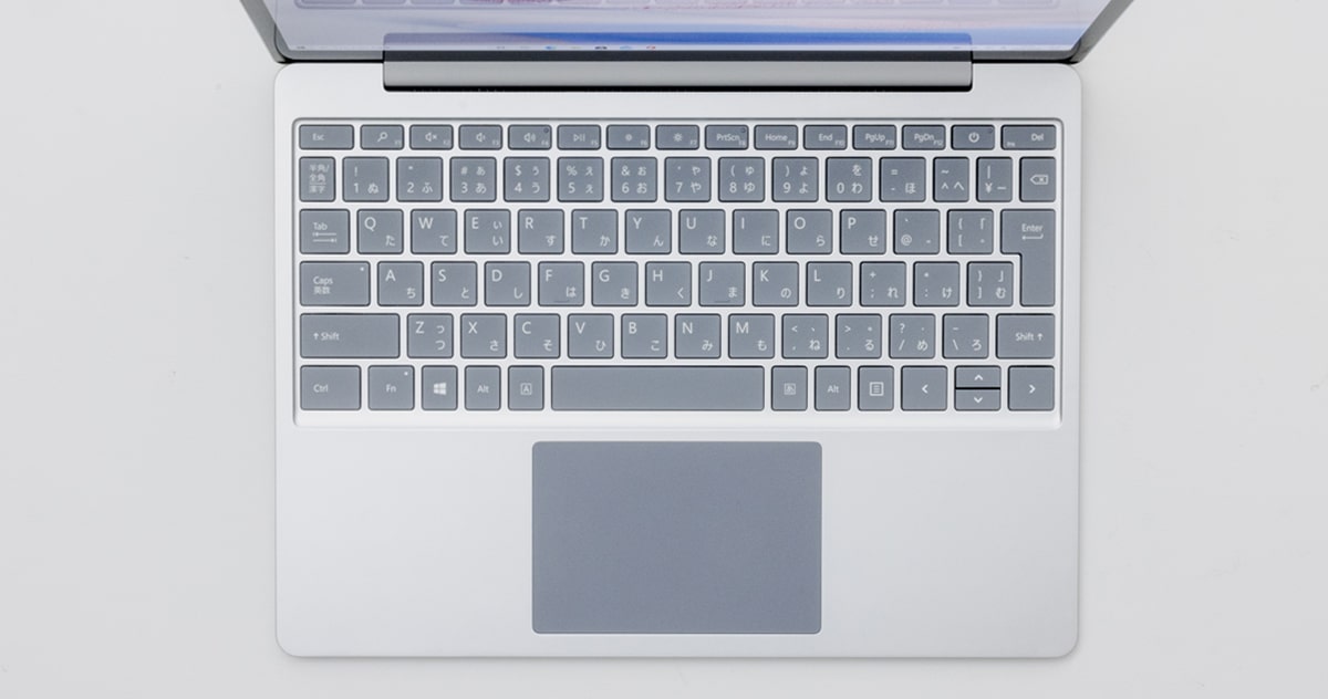 Surface Laptop Go レビュー・キーボード編：コンパクトPCとしては使い