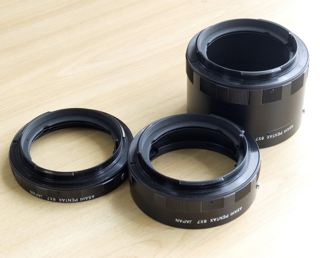 第103話 PENTAX67用 オート接写リング(エクステンションチューブ) – こ